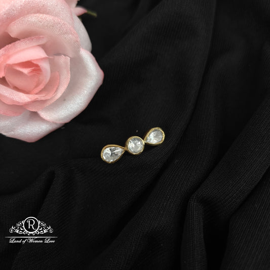 92.5 silver mossinate side locket -RCMJ266