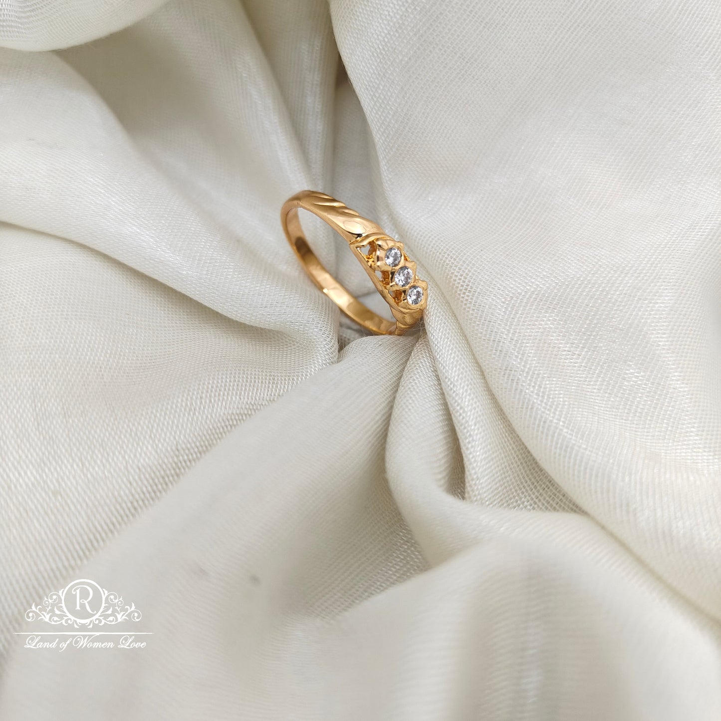 92.5 Silver finger ring -RCM1622