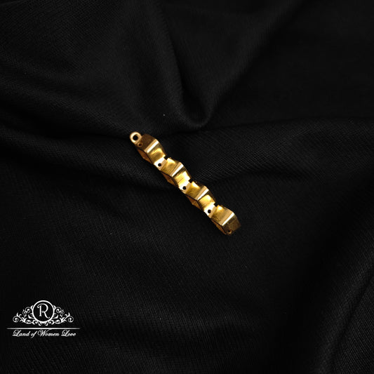 92.5 silver simple and cute mossinate side locket  -RCAA06