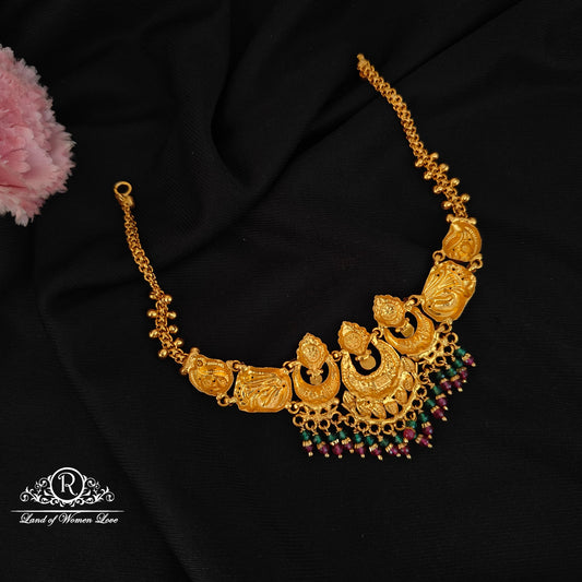 92.5 silver peacock desgin necklace set-RCJR1029