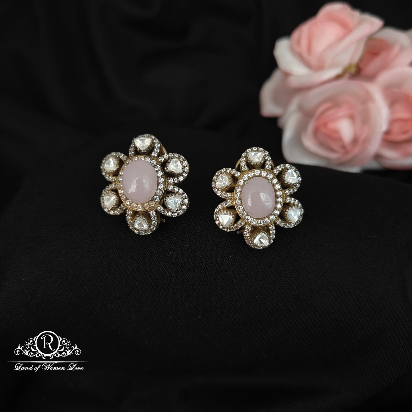 92.5 Silver earrings-RCH1179