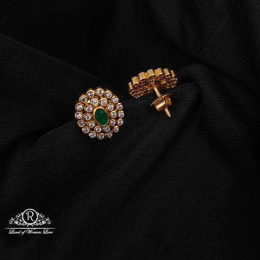 92.5 silver simple and Cute earrings -RCL79