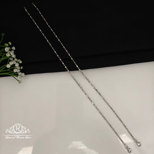 92.5 SILVER ANKLETS- RCG360-1