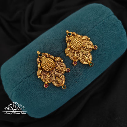 92.5-SILVER PEACOCK EARRINGS-RCM1506