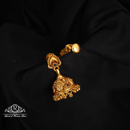 92.5 SILVER WITH GOLD POLISH JUMKAS-RCP186