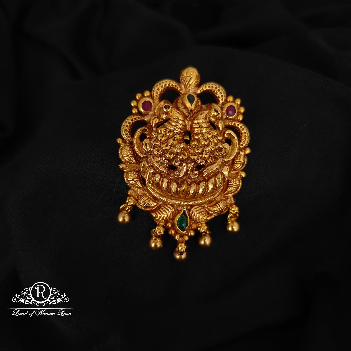 92.5-SILVER LAKSHMI DEVI PENDANT-RCZ983