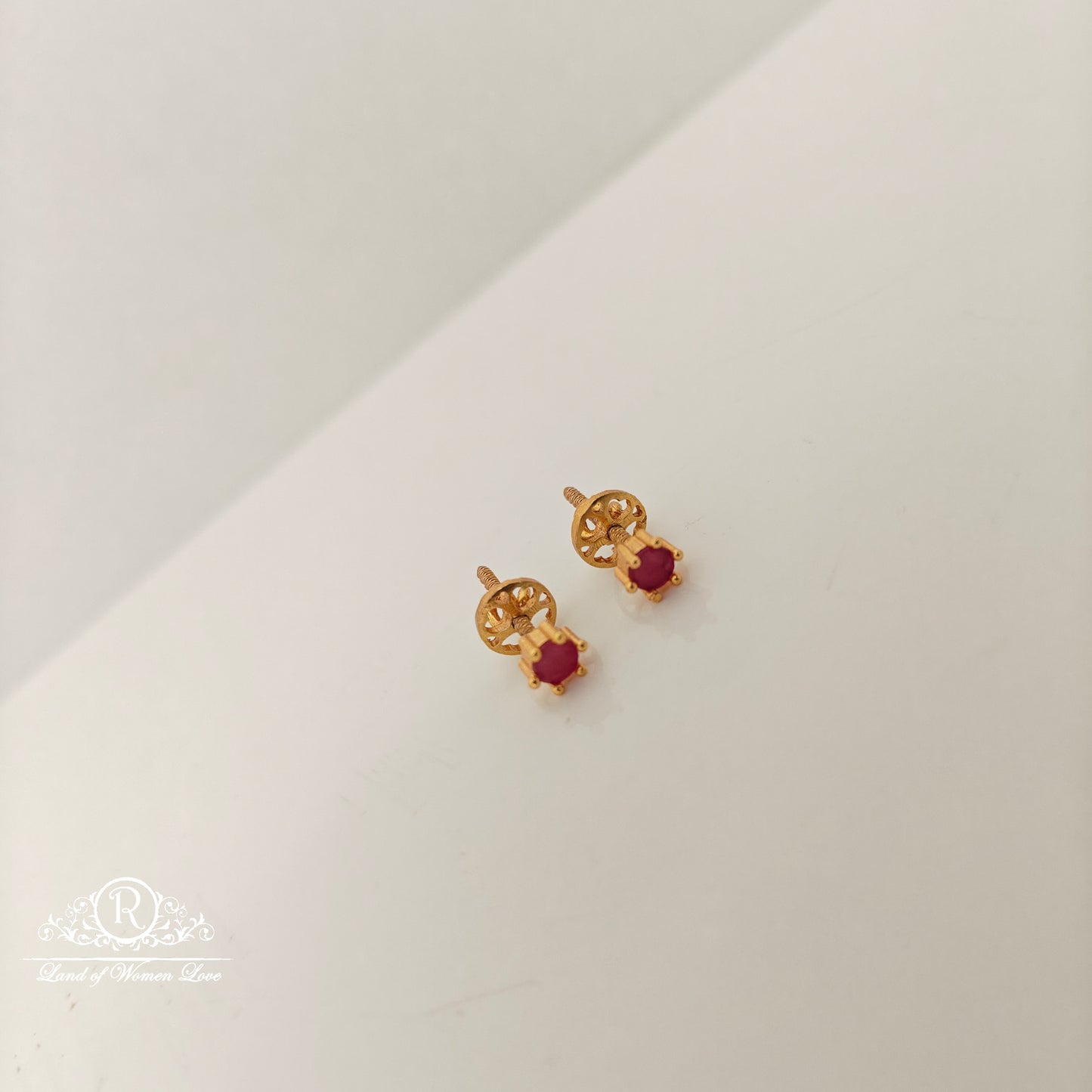 92.5 Silver Small earrings-RCJR1106