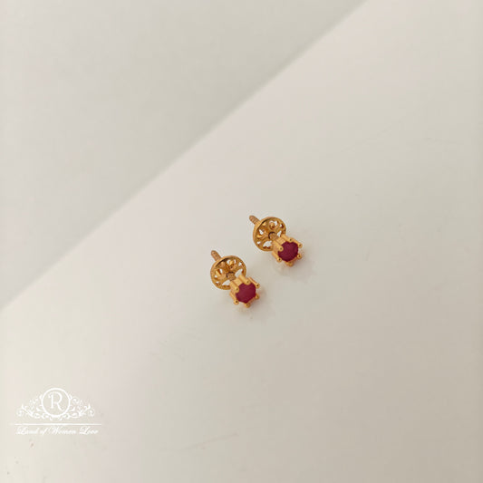 92.5 Silver Small earrings-RCJR1106