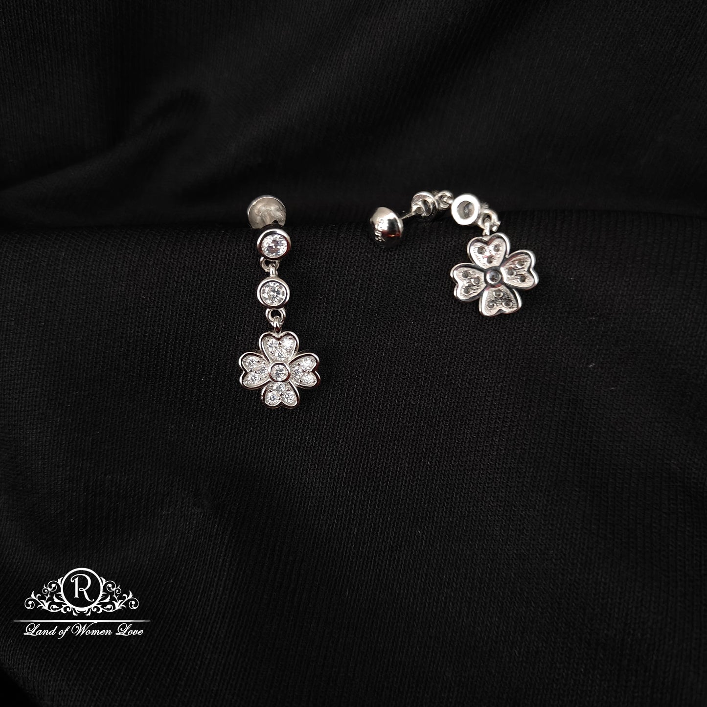 92.5 SILVER EARRINGS-RCG318
