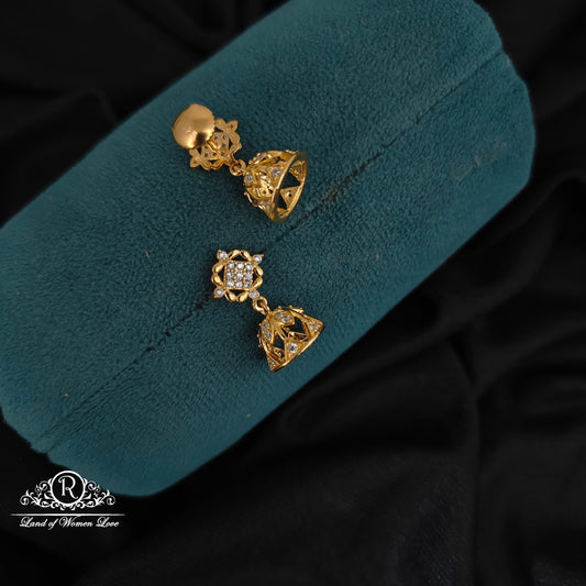 92.5silver small jumkas-RCHD10