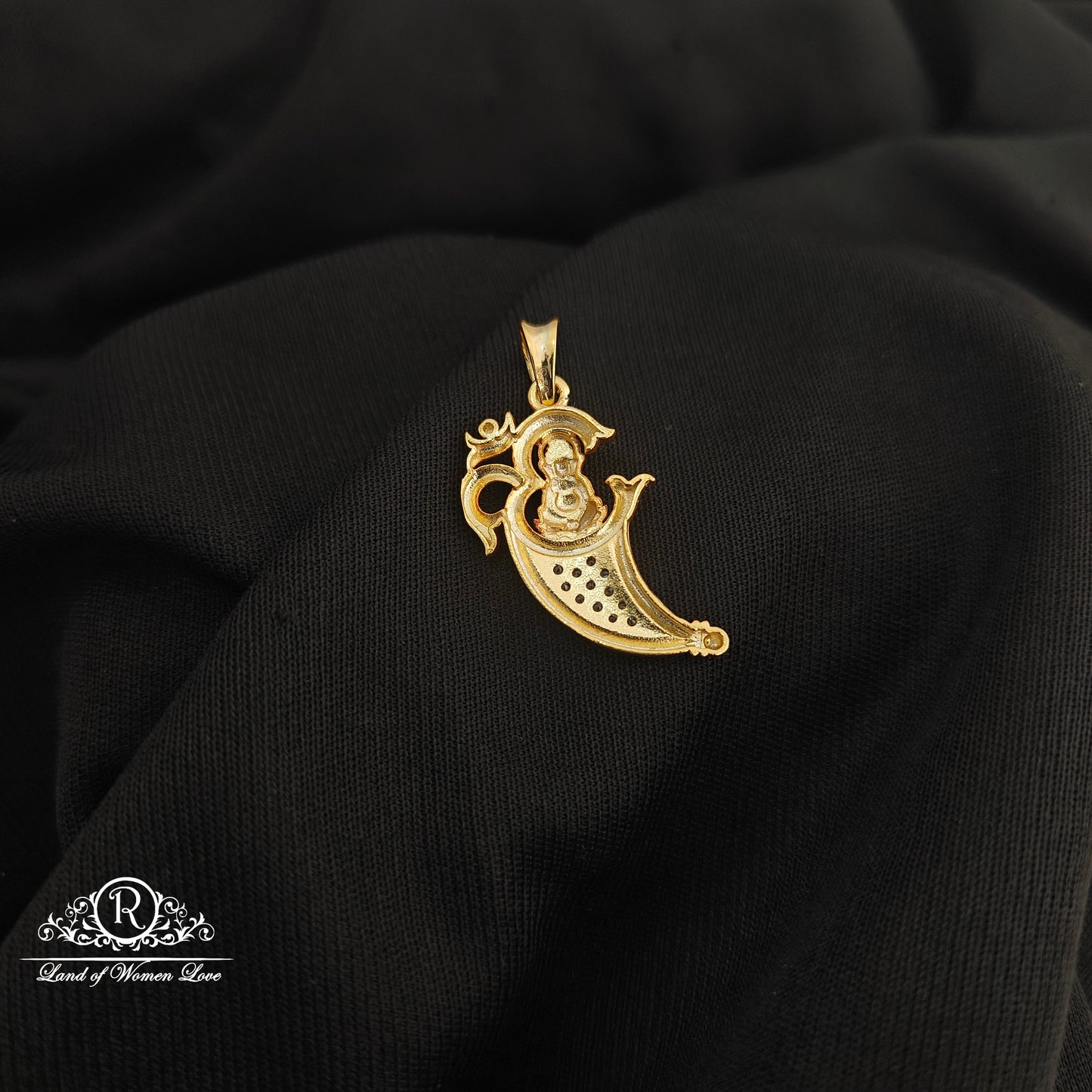 92.5 Silver with gold polish locket-RCR231