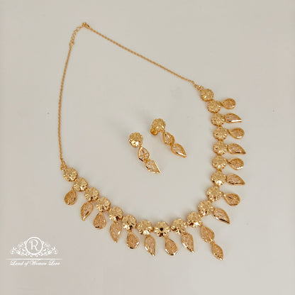 92.5 SILVER TURKEY  COLLECTION NECKLACE WITH EARRINGS SET-RCM1441