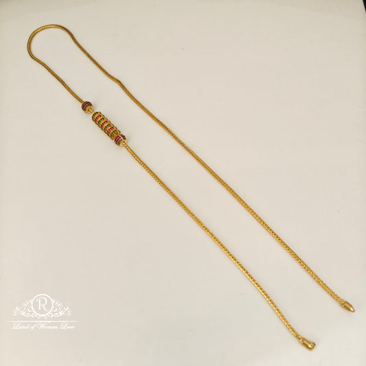 92.5 silver simple and Cute tali chain-RCBE13