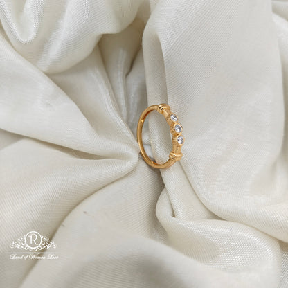 92.5 Silver finger ring -RCM1623