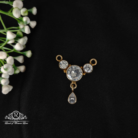 92.5 silver simple and Cute mala locket-JR10