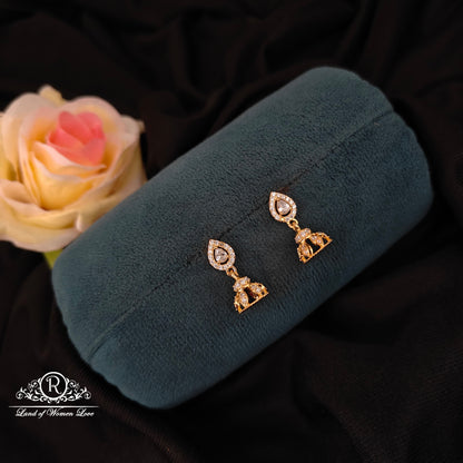 92.5 Silver Small Earrings-RCMB033