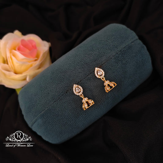 92.5 Silver Small Earrings-RCMB033