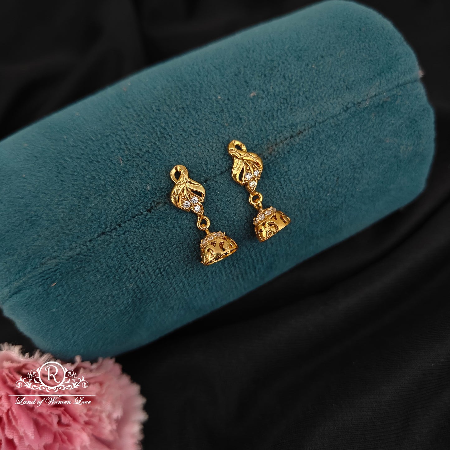 92.5 silver kids small size jumka-RCJR1032