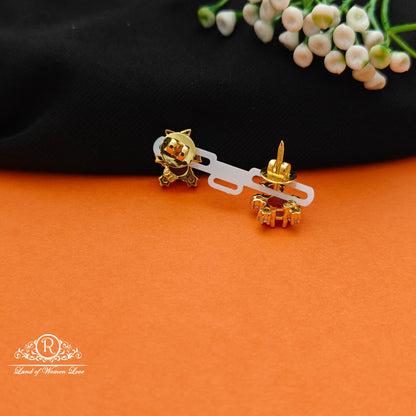 92.5 SILVER Diamond Finishing Earrings-RCCP105-1