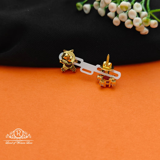 92.5 SILVER Diamond Finishing Earrings-RCCP105-1