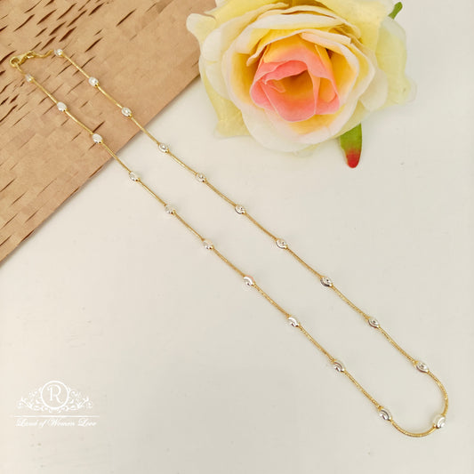 92.5 silver balls italian chain -RCVH37