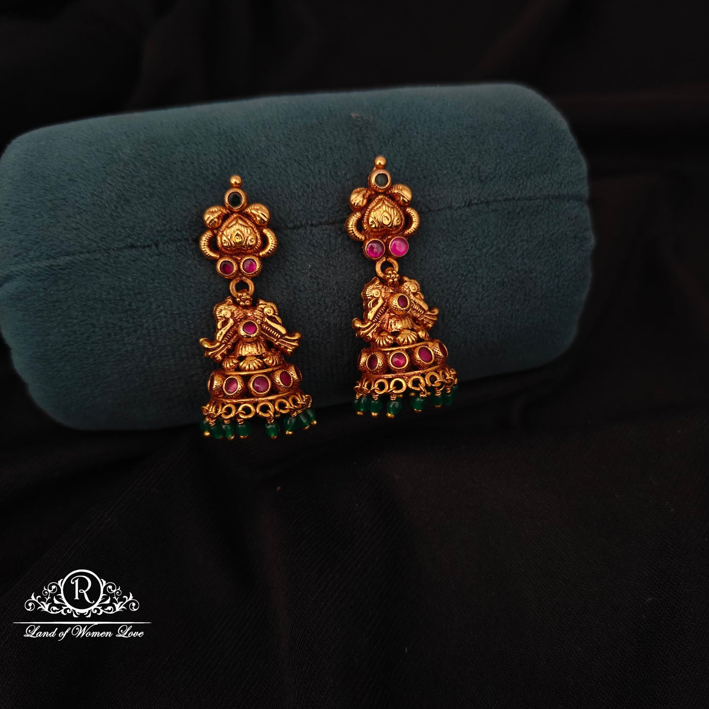 92.5 SILVER  PEACOCK JUMKAS-RCJR1069