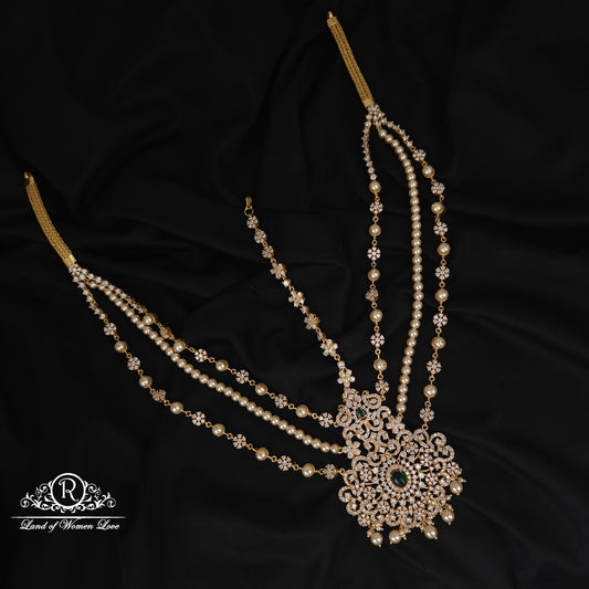 92.5 SILVER DIAMOND FINISH mathapatti-RCM1373