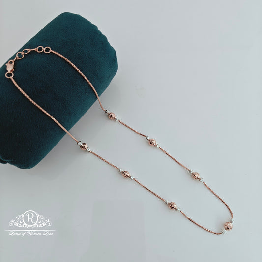 92.5 silver 2 tone italian chain-RCMC006