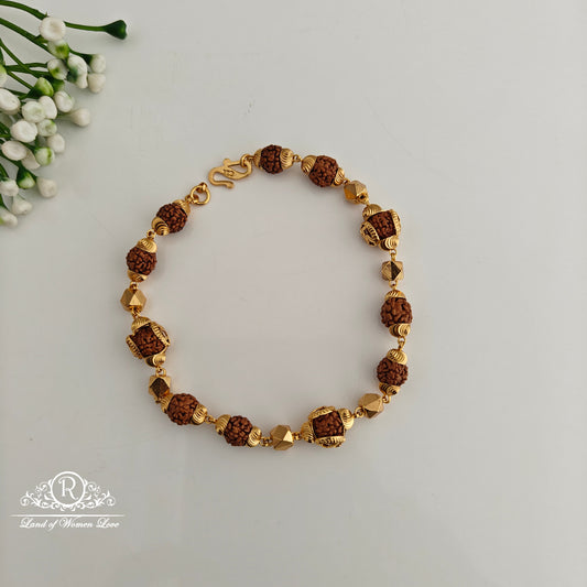 92.5 Silver Rudraksha Bracelet-RCR101