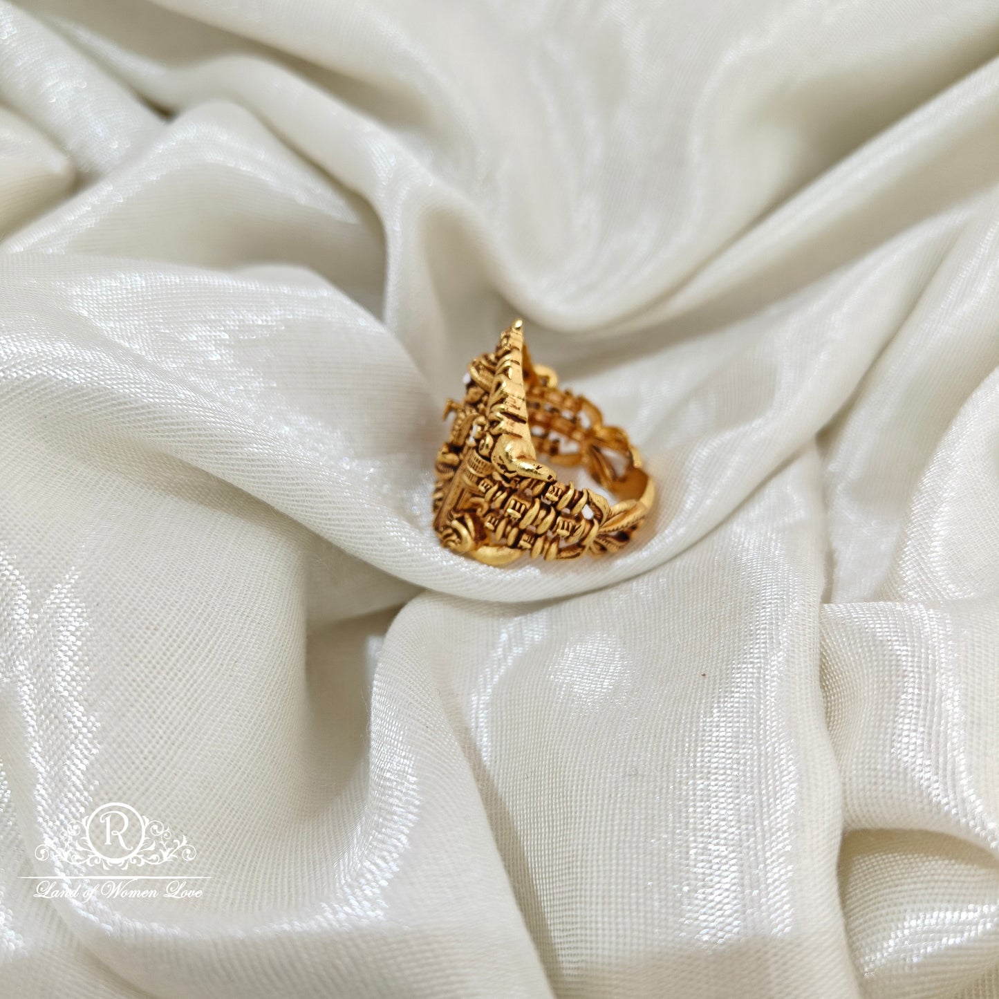92.5 Silver venkateswara design fingering -RCR232