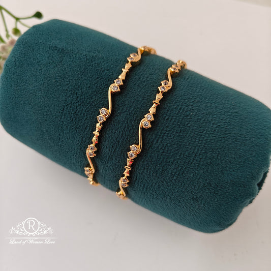 92.5 Silver Closed Setting Bangles-RCCP537
