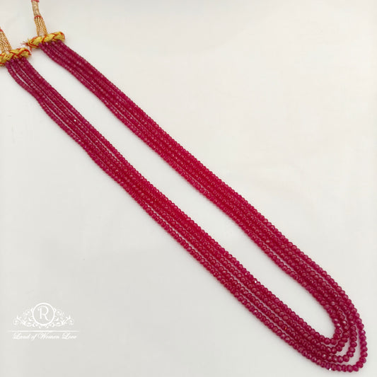 Chatan ruby beads mala-RCJM255