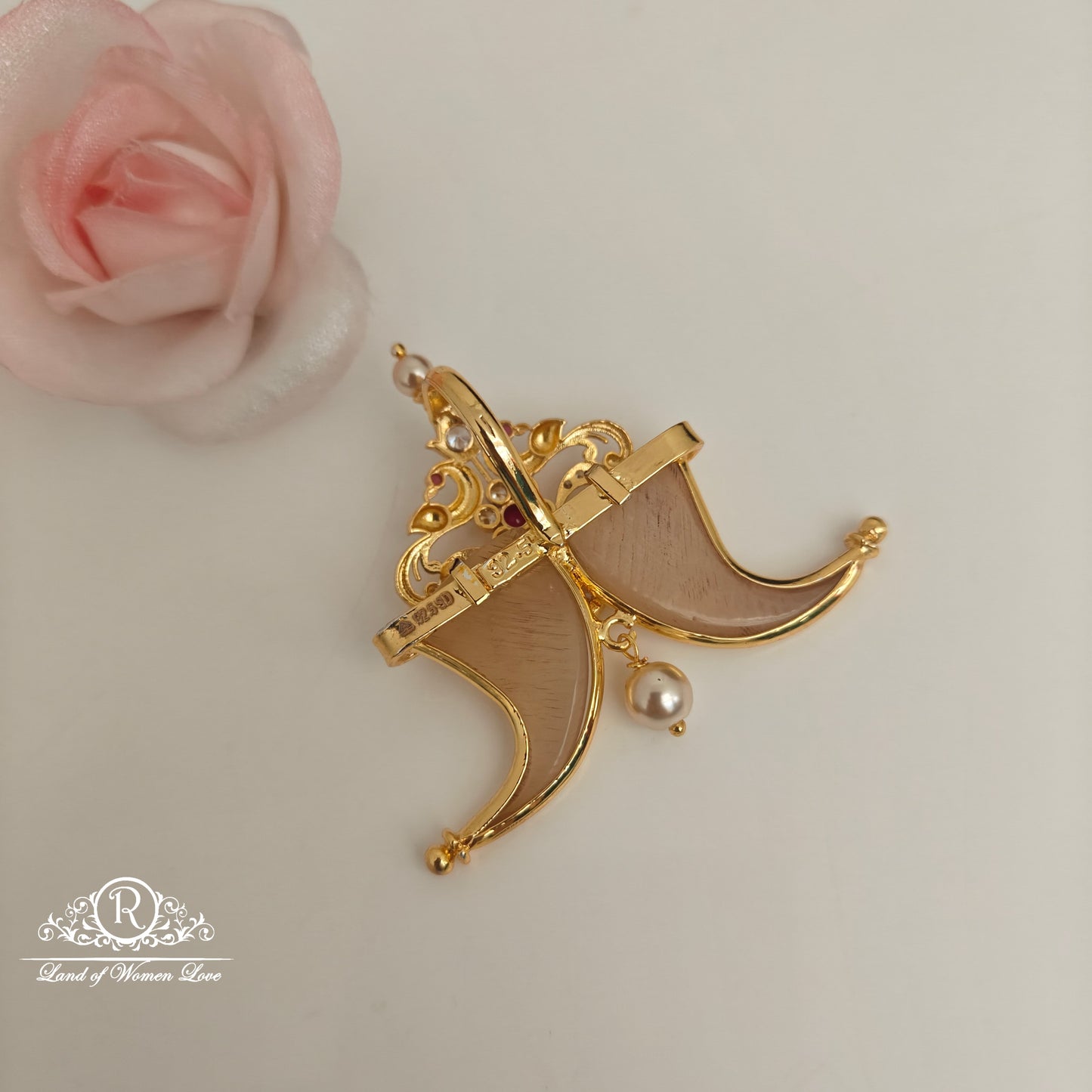 92.5 Silver Puligoru Pendant-RCHD0125