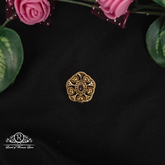 92.5-SILVER MOISSANITE SIDE LOCKET-RCMJ178