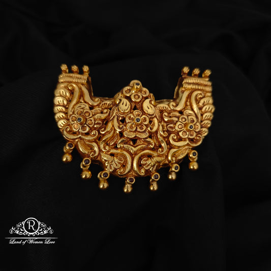 92.5-SILVER LAKSHMI DEVI MALA LOCKET-RCZ978