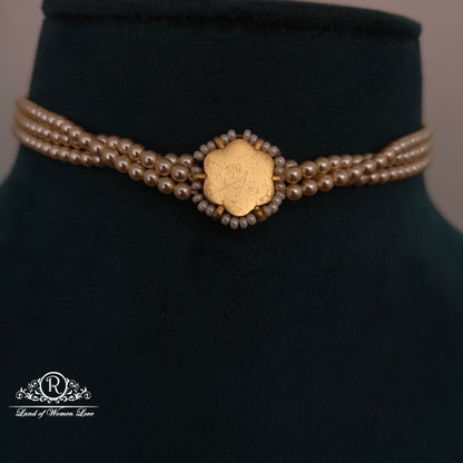92.5 SILVER PEARL CHOCKER-RCH1070