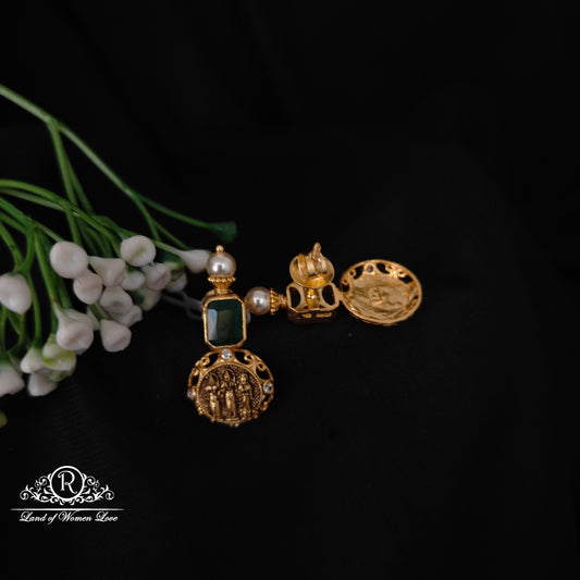 92.5 SILVER RAMPARIVAR  EARRINGS-RCM1390