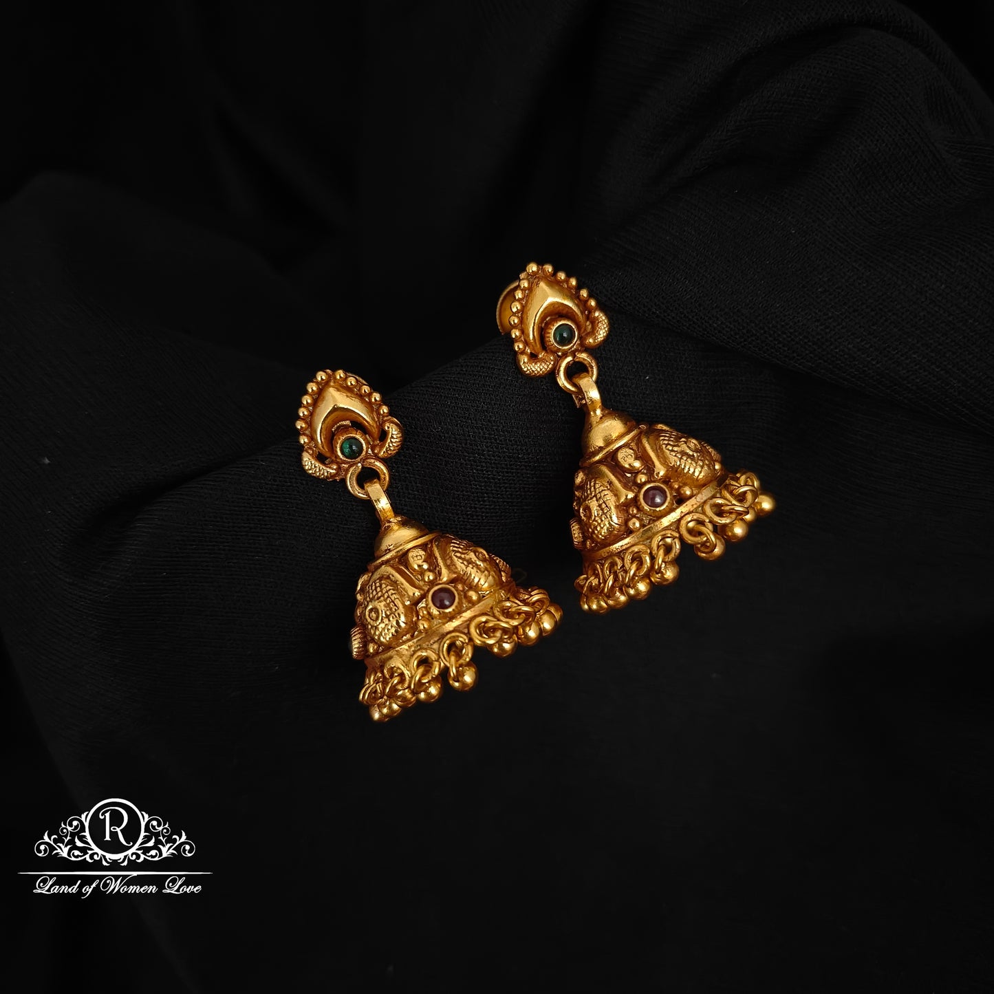 92.5 SILVER WITH GOLD POLISH JUMKAS-RCP186