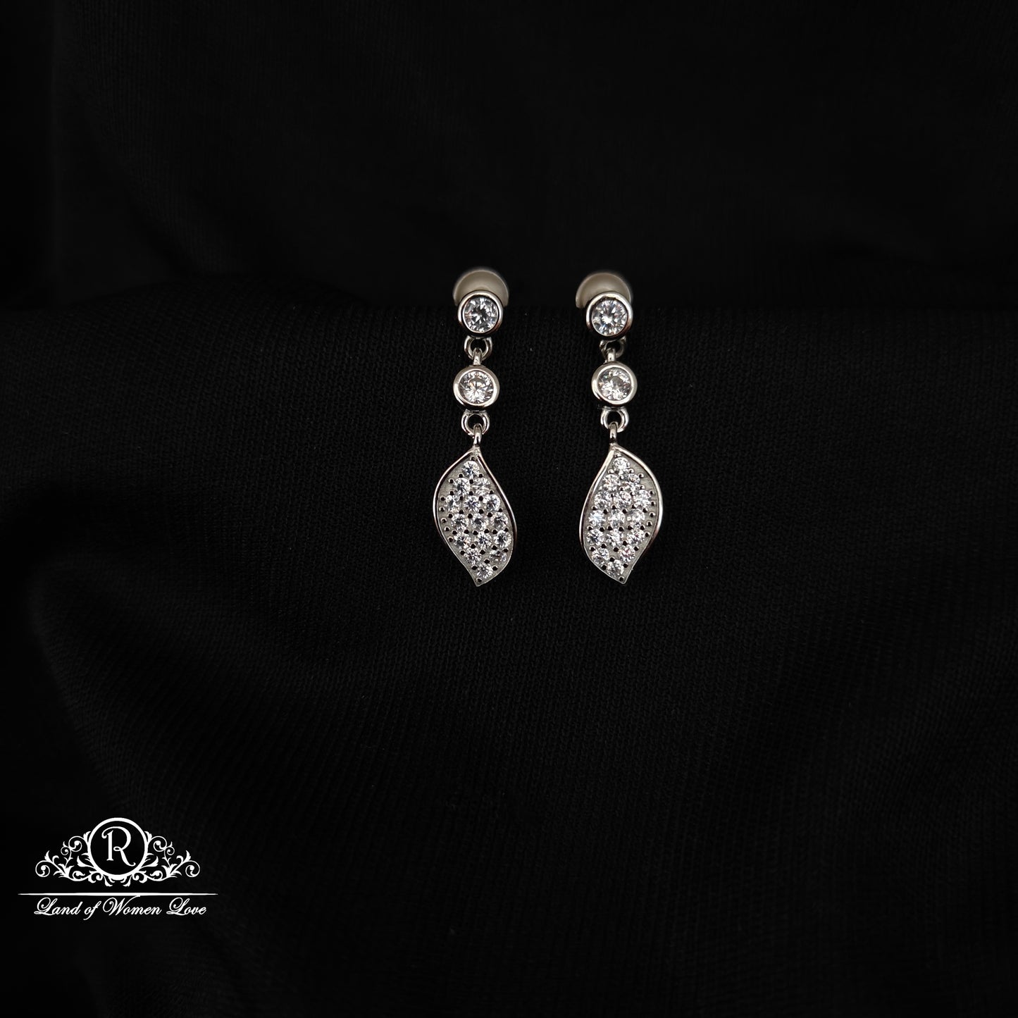 92.5 SILVER EARRINGS-RCG322