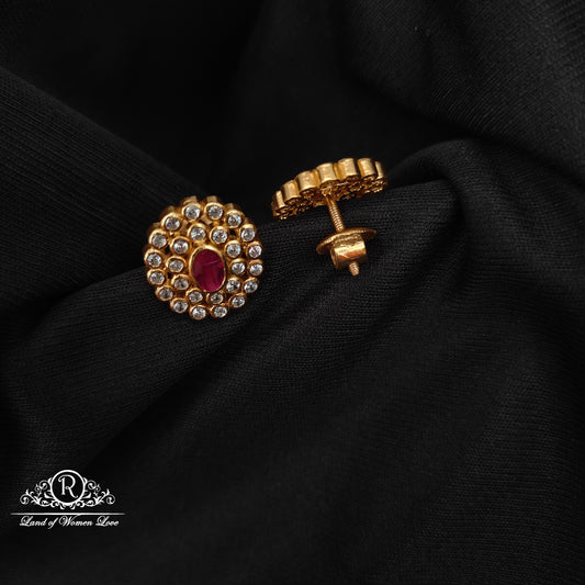 92.5 silver simple and Cute earrings-RCL78