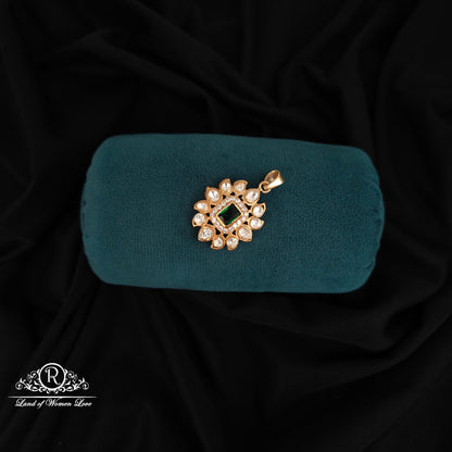 92.5 SILVER MOSSINATE LOCKET-RCNJ03