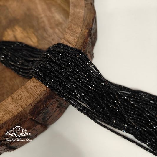 BLACK SPINALS BEADS-RCMR37