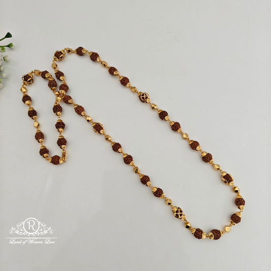 92.5 Silver Rudraksha Chain-RCR098