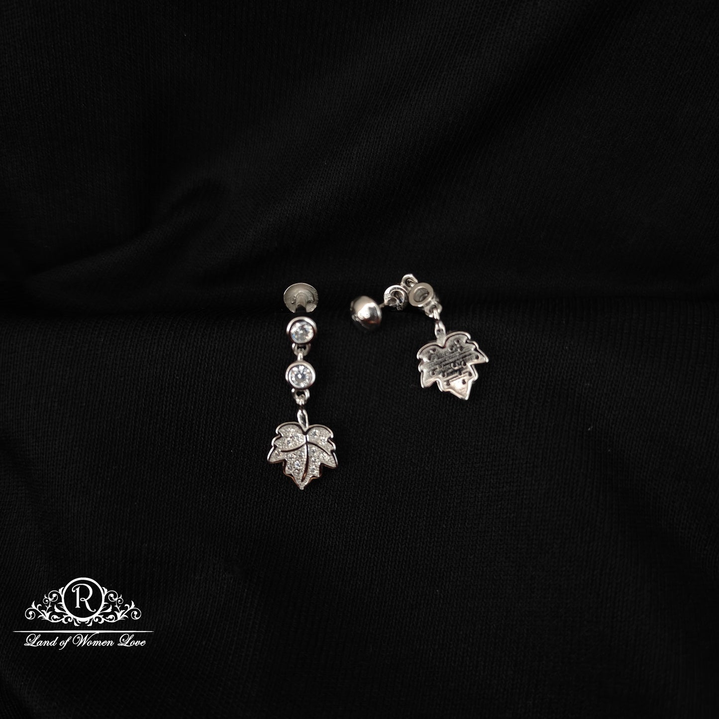 92.5 SILVER EARRINGS-RCG319