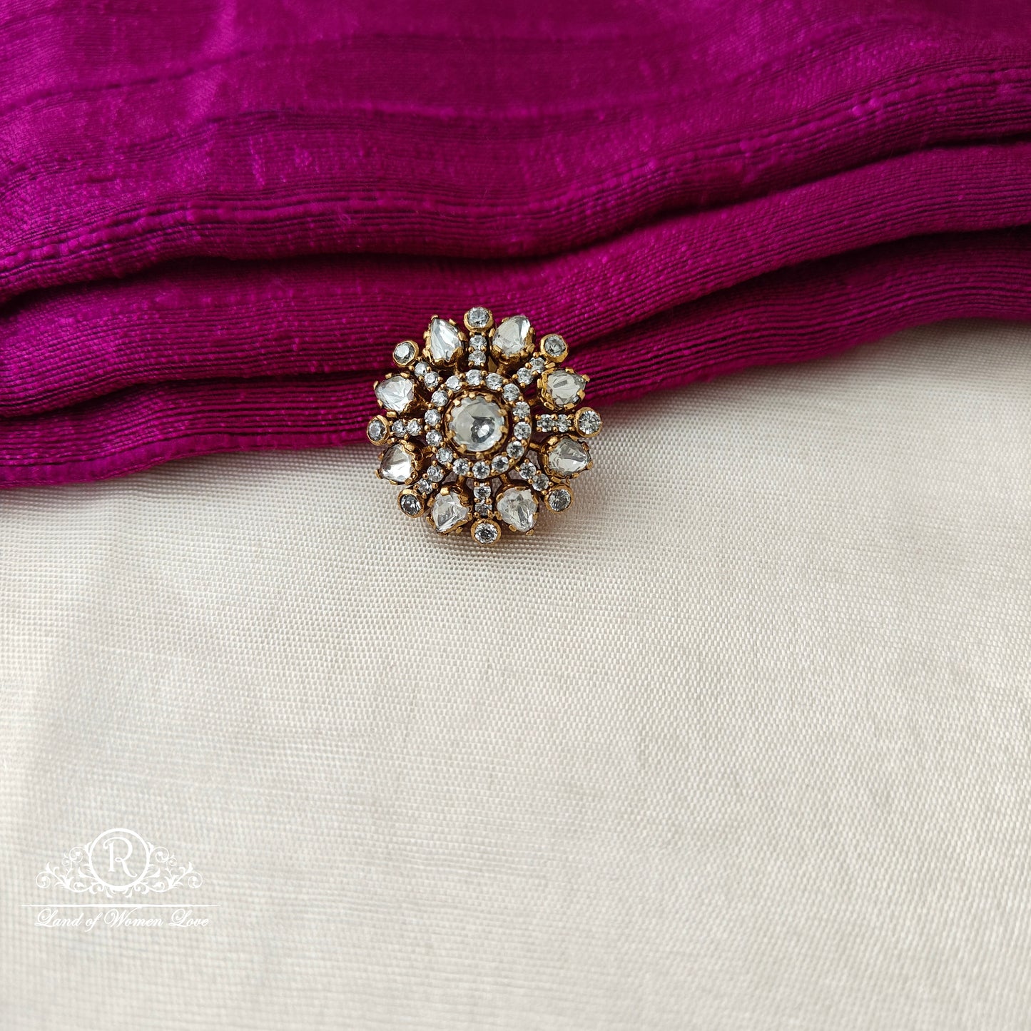 92.5 SILVER Diamond Finishing Pendant-RCSB013