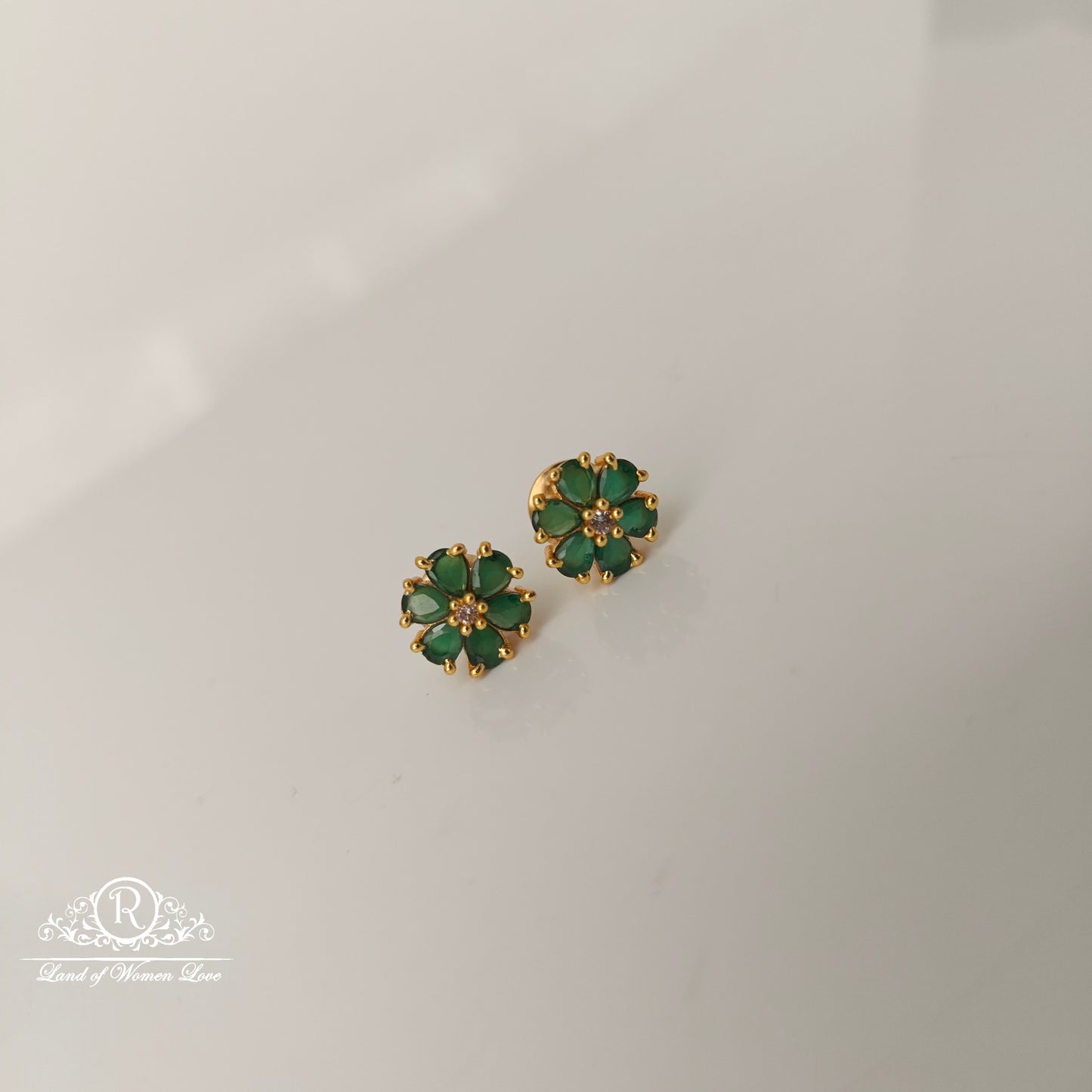 92.5 Silver Changble Model  Earrings-RCJR1112