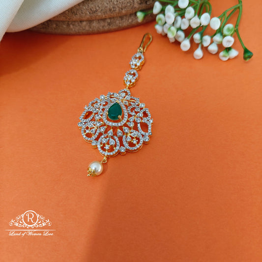 92.5 SILVER Diamond Finishing Tikka-RCCP474