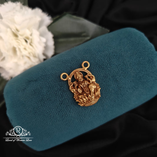 92.5-SILVER LAKSHMI DEVI MALA LOCKET -RCM1515