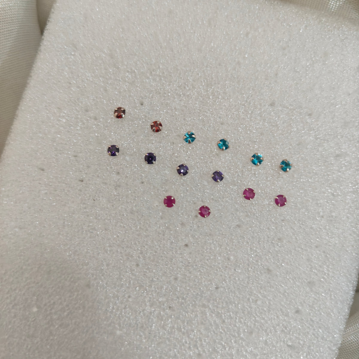 92.5 silver simple and Cute earrings - RCHS47