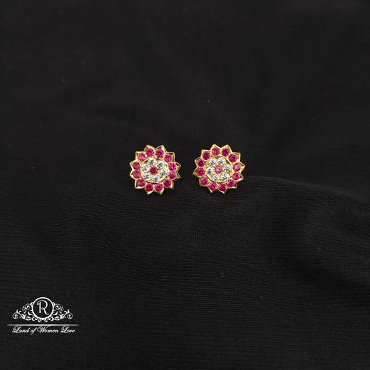 92.5 Silver handmade earrings-RCK310